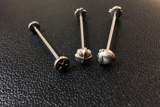 Industrial piercing in surgical steel